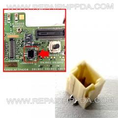 Capacitor connector replacement ( on motherboard ) for Zebra TC51 ,TC520K-1P, TC520K-1H, TC56 , TC57